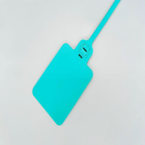 Collier de câblage en polypropylène - DM-7*410SL - DEMOELE / Wenzhou Duanmeng Electric Co.,Ltd - en nylon / avec porte-étiquette