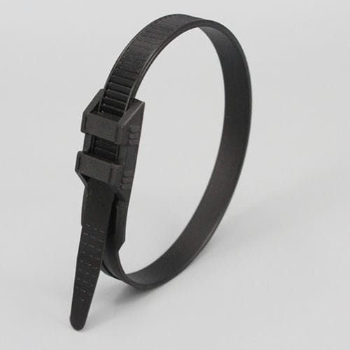 Collier de câblage en plastique - DM-180DL	  - DEMOELE / Wenzhou Duanmeng Electric Co.,Ltd - en nylon / double / autobloquant
