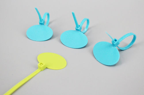 Collier de câblage en plastique - DM-90RMKT	 - DEMOELE / Wenzhou Duanmeng Electric Co.,Ltd - en nylon / avec porte-étiquette