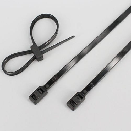 Collier de câblage en plastique - DM-200DH - DEMOELE / Wenzhou Duanmeng Electric Co.,Ltd - en nylon / double