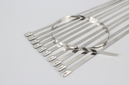 Collier de câblage en acier inoxydable - DM-SS-4.6*100	 - DEMOELE / Wenzhou Duanmeng Electric Co.,Ltd - en plastique