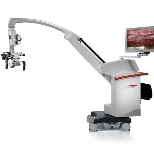Microscope médical - M530 OHX - Leica Microsystems GmbH - au sol