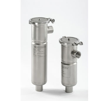 Carter de filtre monopoche - mini series - Allied Filter Systems Ltd - pour liquide / en acier inoxydable