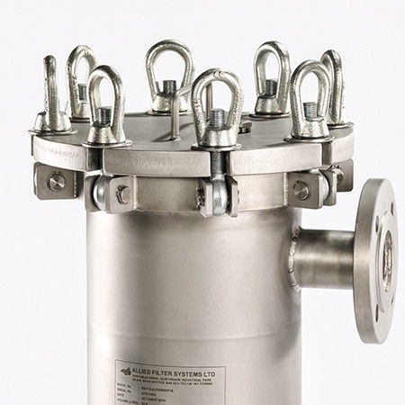 Carter de filtre monocartouche - RBF series  - Allied Filter Systems Ltd - pour liquide / en acier inoxydable