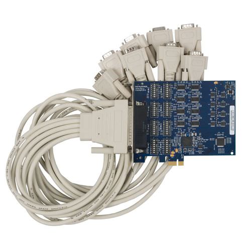 Carte d'interface PCI Express - 7804e - Sealevel Systems - série / RS-485 / industrielle