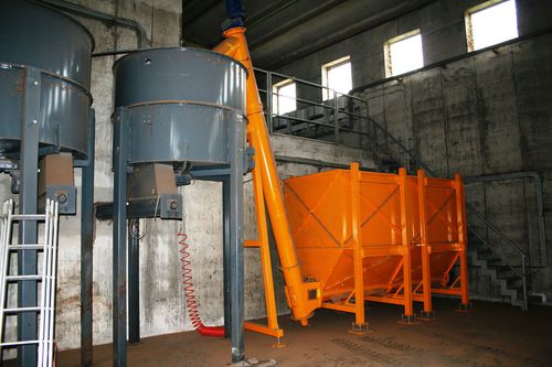 Convoyeur à vis - POFER SRL - d'alimentation / de copeaux / pour bois
