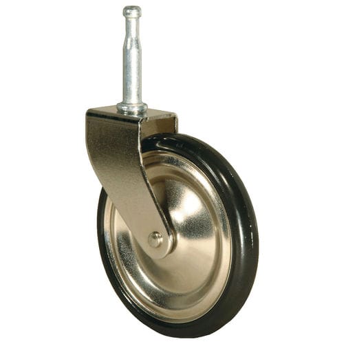 Roulette pivotante - 1400/38 - KARWEG GmbH & Co. KG - à tige / en acier / en plastique