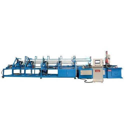 Machine de découpe à lame rotative - CS-355FA-E-L - SANCO GROUP CO., LIMITED - de tubes / automatique / électrique