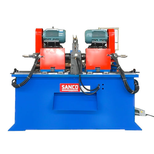 Chanfreineuse pneumatique - DJ-52/80/120 P-II - SANCO GROUP CO., LIMITED - de tuyauterie / pour tige / à deux têtes