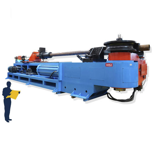 Cintreuse électrohydraulique - SB-219CNC-SR-H - SANCO GROUP CO., LIMITED - complètement électrique / de tubes en acier / de tube d'échappement