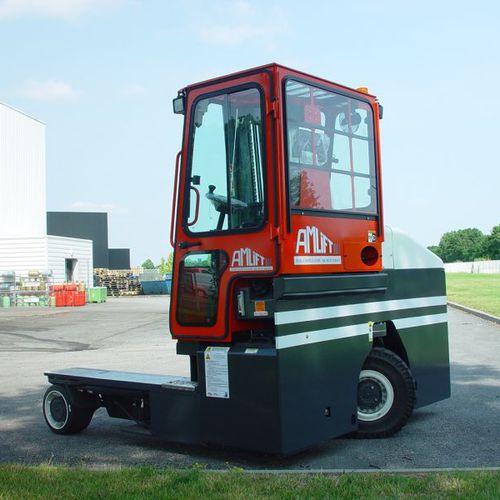 Chariot élévateur latéral électrique - COMBI C3500EN-14 - AMLIFT - multidirectionnel / à pneus pleins souples