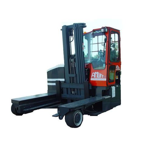 Chariot élévateur latéral électrique - COMBI C4500EN-12 - AMLIFT - pour allée étroite / multidirectionnel / à pneus pleins souples