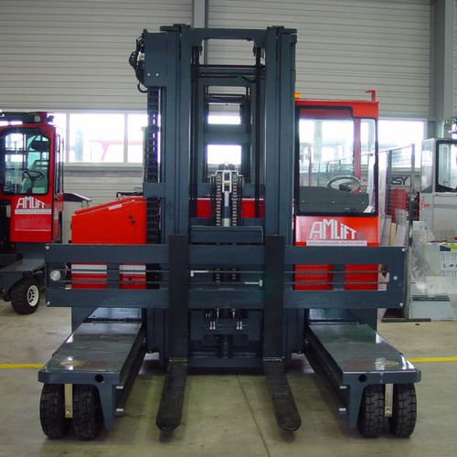 Chariot élévateur électrique - JEDY 40-12 - AMLIFT - à conducteur porté assis / pour allée étroite / multidirectionnel