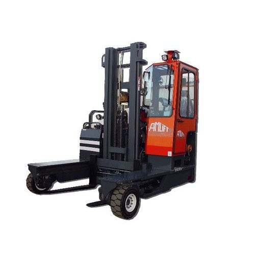 Chariot élévateur latéral GPL - COMBI C4000-12 Diesel - AMLIFT - diesel / multidirectionnel / à pneus pleins souples