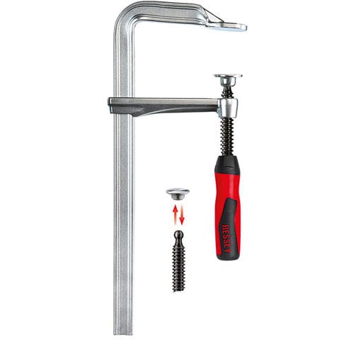 Serre-joint à vis - GZ-2K series - BESSEY Tool GmbH & Co. KG - en acier