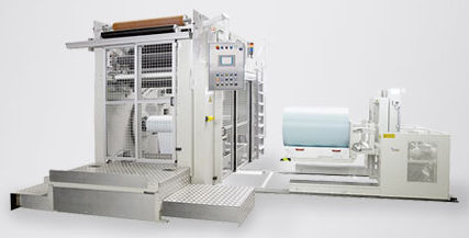 Dérouleur de films plastiques - ZWA - Bäumer GmbH converting machines - automatique / compact / robuste