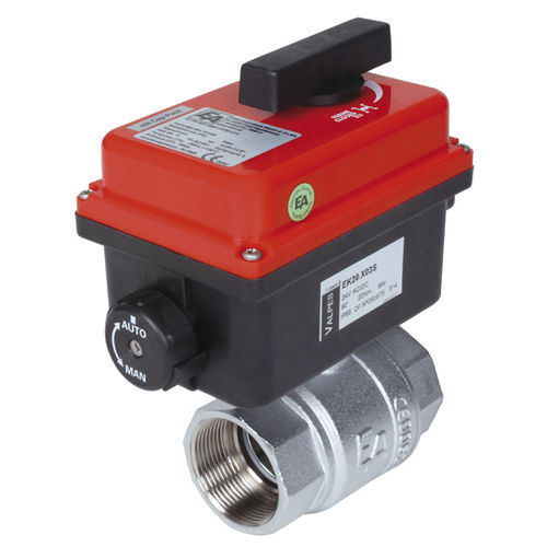 Vanne à boisseau sphérique - DWA GmbH & Co. KG - manuelle / à actionneur électrique / pour l'eau
