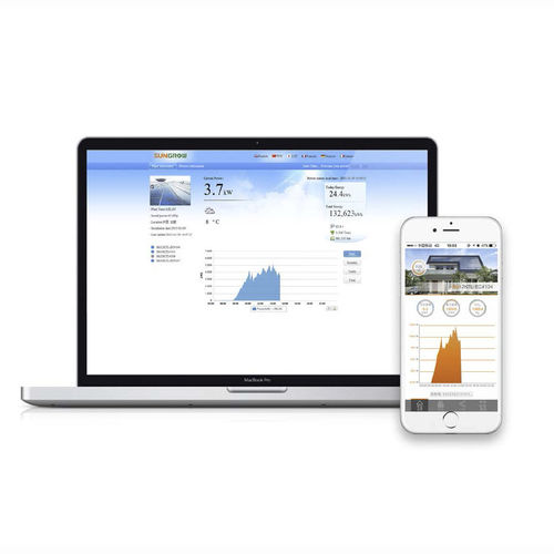 Système de surveillance à distance - SolarInfo - SUNGROW - pour installation photovoltaïque / sans fil