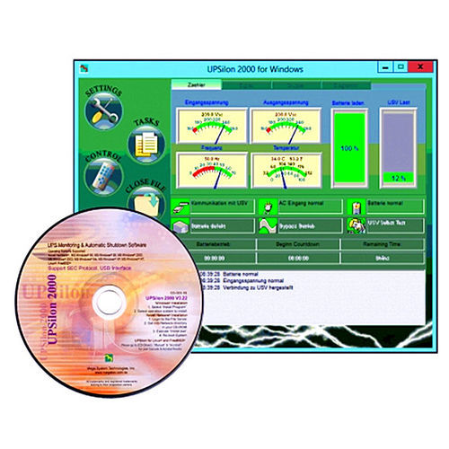 Logiciel de supervision - UPSilon 2000  - Shenzhen KSTAR Science and Technology Development Co. Ltd - configuration / graphique / serveur
