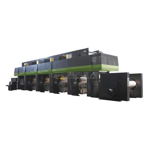 Presse d'impression par rotogravure - Shaanxi Beiren Printing Machinery Co.,Ltd - pour papier / pour film en plastique / pour emballage