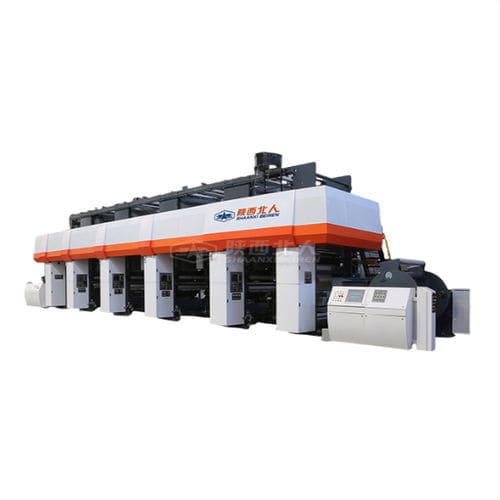 Presse d'impression par rotogravure - Shaanxi Beiren Printing Machinery Co.,Ltd - pour matières plastiques / pour film en plastique / pour film BOPP
