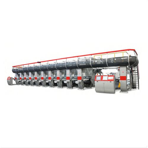 Presse d'impression par rotogravure - Shaanxi Beiren Printing Machinery Co.,Ltd - pour matières plastiques / pour papier / pour film BOPP