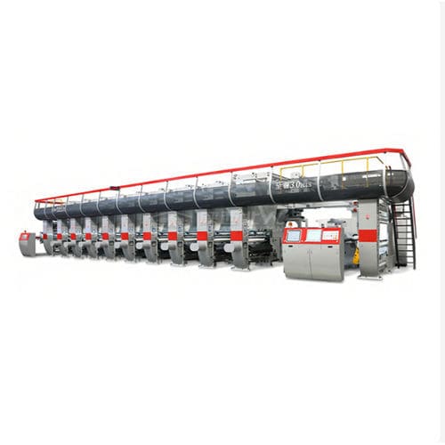 Presse d'impression par rotogravure - Zhirui 3.0plus - Shaanxi Beiren Printing Machinery Co.,Ltd - pour matières plastiques / pour film en plastique / pour emballage