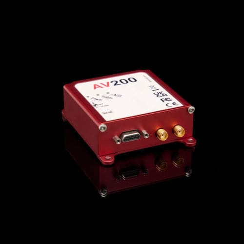 Centrale inertielle de navigation miniature - AV200 - Oxford Technical Solutions Ltd. - légère / avec double antenne GPS intégré / avec GPS intégré