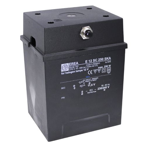 Transformateur de puissance - E 12SC250 SKA - EREA Transformers - d'isolement / encapsulé / pour éclairage