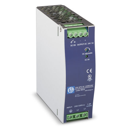 Transformateur d'alimentation électrique - DR-SPS-B-120W24V - EREA Transformers - pour l'industrie / monophasé / basse tension
