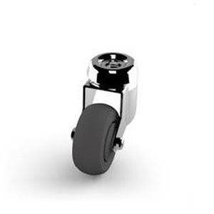 Roulette pivotante - 506009 - Alutec Group srl - à platine