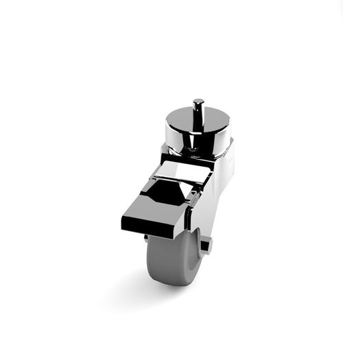 Roulette pivotante - 516008 - Alutec Group srl - à platine / avec frein