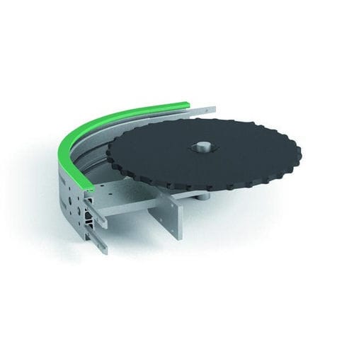 Guide-chaîne courbe - AR132127/90 - Alutec Group srl