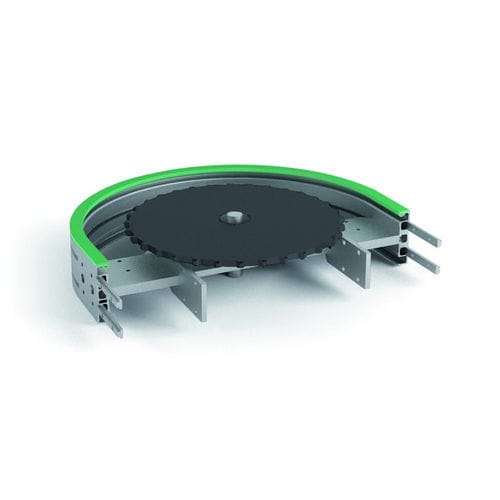 Guide-chaîne courbe - AR132127-180 - Alutec Group srl