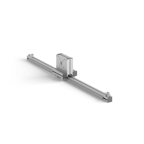 Guide linéaire à patin - M08216 - Alutec Group srl - actionné par courroie
