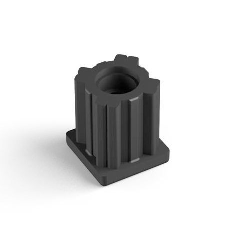 Capuchon fileté - S22510 - Alutec Group srl - carré / en polyéthylène / pour extrémité de profilé