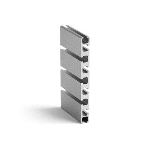 Profilé en aluminium anodisé - 101180 - Alutec Group srl - en alliage / rectangulaire / sur mesure