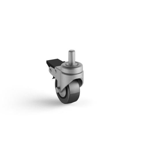 Roulette pivotante - 516012 - Alutec Group srl - à platine / avec frein