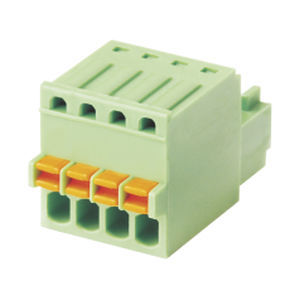 Bloc de jonction enfichable - WJ15EDGKD-2.5 - Cixi Wanjie Electronic Co., Ltd. - pour PCB / à ressort / push-in