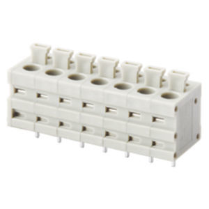 Bloc de jonction à ressort - WJ211V-5.0 - Cixi Wanjie Electronic Co., Ltd. - pour PCB / standard / IEC