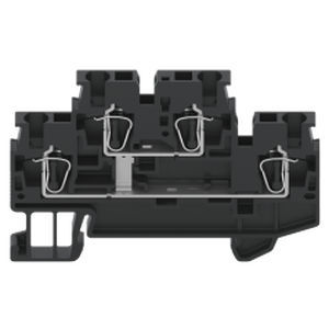 Bloc de jonction sur rail-DIN - GUS2.5-202-PV - Cixi Wanjie Electronic Co., Ltd. - à connexion à ressort / IEC