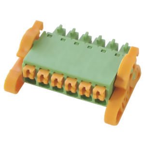 Bloc de jonction enfichable - WJ15KVGB-3.5/3.81 - Cixi Wanjie Electronic Co., Ltd. - pour PCB / à ressort / push-in