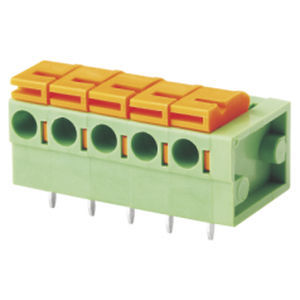 Bloc de jonction à ressort - WJ142R-5.0/5.08 - Cixi Wanjie Electronic Co., Ltd. - pour PCB / standard / IEC