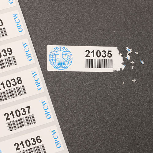 Étiquette à transfert thermique - Security Labels - CILS International - imprimable / de sécurité / antivol
