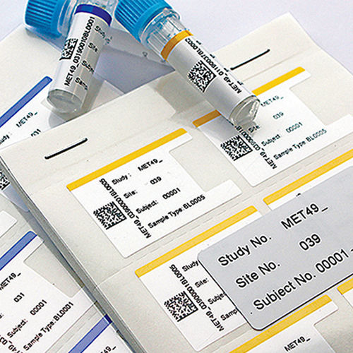 Étiquette d'identification - Clinical Trial Logistics Labels - CILS International - imprimée / imprimable / en polyester