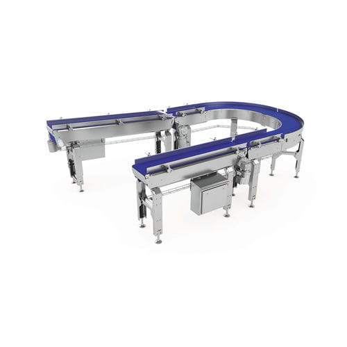 Système de convoyage pour applications hygiéniques - MCS - MULTIVAC Group - pour contact alimentaire / pour applications industrielles / pour produits alimentaires