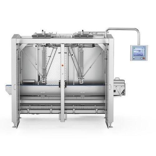 Machine de placement pour préhenseur de robot - MULTIVAC Group - de cartons plats / avec système d'alignement optique / modulaire
