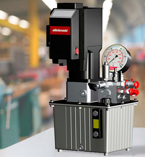 Pompe hydraulique à moteur électrique - VELOX - alkitronic alki TECHNIK GmbH - pour outillage / pour usage intensif / robuste