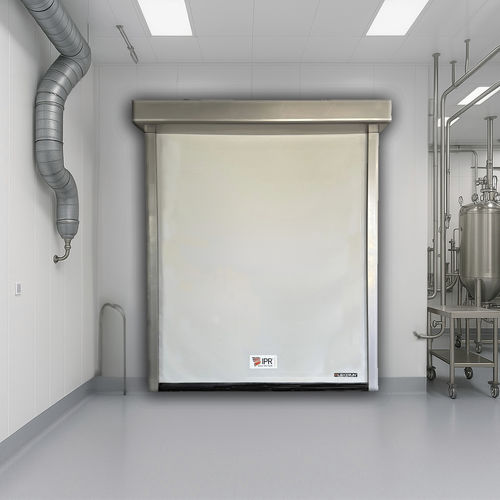 Porte à enroulement - FlexiRun® Airtight - IPR ITALIA SRL - en acier inoxydable / PVC / pour l'intérieur