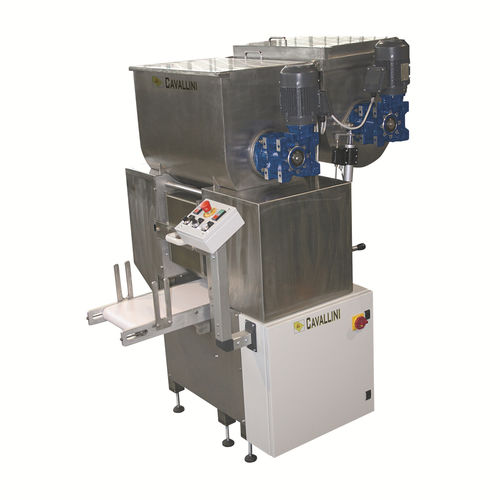 Laminoir de pâte automatique - NSF 250 - Cavallini - à double cuve